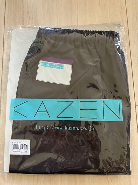 KAZEN 手術用パンツ男女兼用 スクラブ ズボン スラックス L