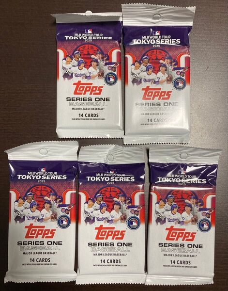 Topps 2025 MLB 東京シリーズ 5パック