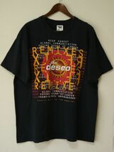 1995年 The Deseo Remixes by Jon Anderson (YES) ビンテージ Tシャツ XL リミキサー DEEP FOREST TRANSGLOBAL UNDERGROUND // 検 Enigma_画像4