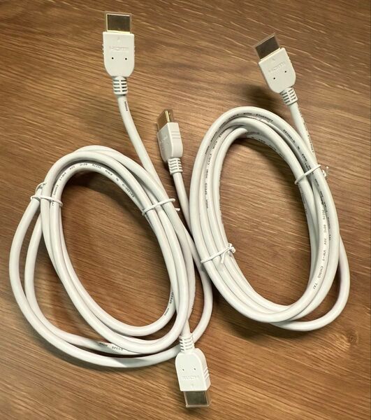 パナソニック HDMIケーブル 2m 2個セット ホワイト
