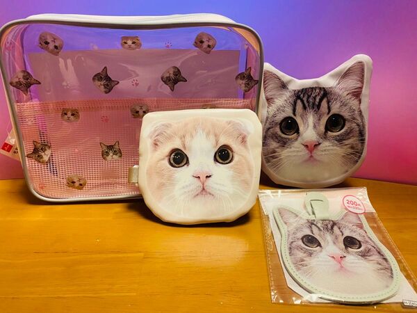 【新品未使用タグ付き】ダイソー もちまる、はなまる 4点セット
