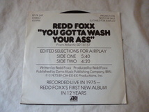 Redd Foxx / You Gotta Wash Your Ass 名盤 45　スタンドアップコメディ 7インチシングル　試聴_画像2