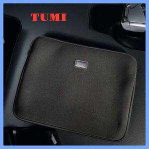 TUMI PCケース パソコン ケース ブラックロゴ入り