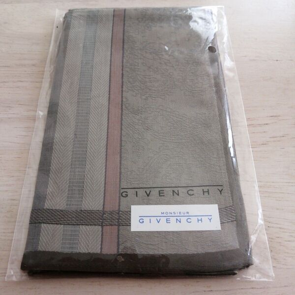 ハンカチ ブランドハンカチ GIVENCHY ハンカチ メンズ 新品未使用品