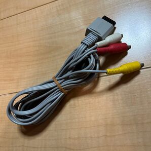 少々のヨゴレ 任天堂純正品 ニンテンドーWii AVケーブル RVL-009 清掃済み 動作確認済み Nintendo Wii U