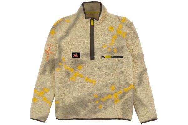 値下げ可能!激レア!美品Travis Scott Cactus Jack Half-Zip