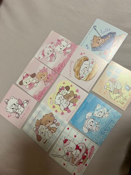 mikko characters ポップアップ ノベルティ ステッカー 10枚