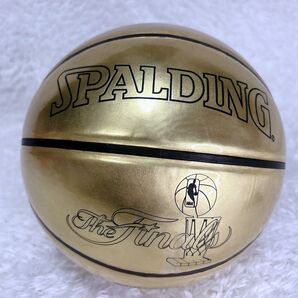 ☆激レア☆SPALDING NBA Final エナメル ゴールド 7号 バスケットボール スポルティング