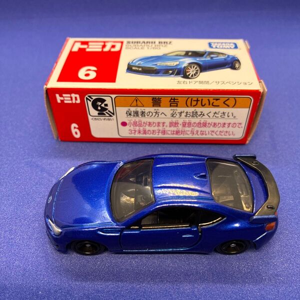 No.6 SUBARU BRZ (箱) (ノンスケール トミカ 879510)