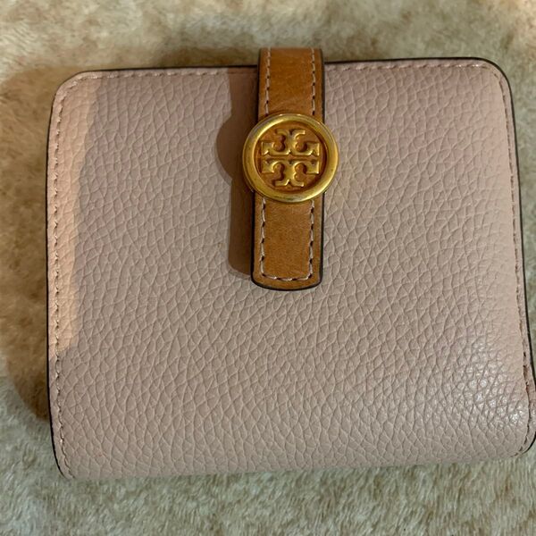 Tory Burch 二つ折り財布 ピンク
