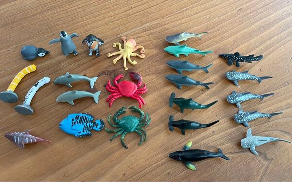 海洋生物フィギュアセット 12個