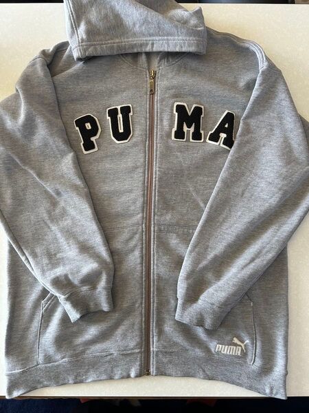 PUMA パーカー グレー 160サイズ