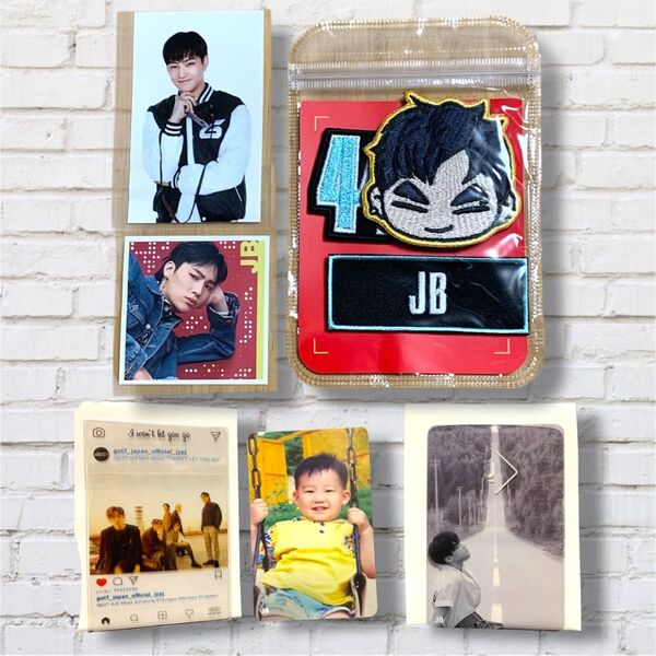 GOT7 JB JAY B ワッペン ステッカー トレカ JJ Project jayb