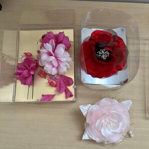 【クーポンあり】髪飾り 成人式 前撮り 結婚式 七五三