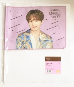 防弾少年団 BTS JAPAN OFFICIAL FANMEETING VOL.5 MAGIC SHOP IMAGE FLAG フラッグ SUGA シュガ ユンギ 即決