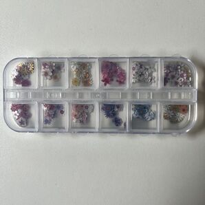 10種類セット ネイルパーツ 花柄
