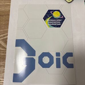 Gundam Open Innovation Consortium パンフレット シール付