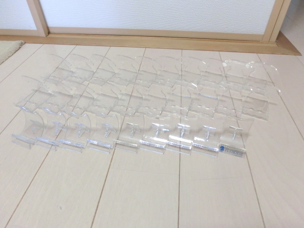 アクリルスタンド 29個セット 財布立て 撮影用 店舗陳列用品
