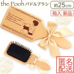 Disney the pooh くまのプーさん パドルブラシ ヘアブラシ