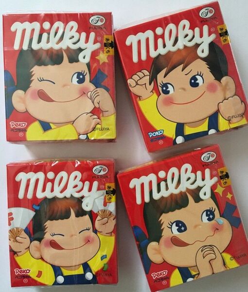 不二家 ミルキー ペコちゃん赤箱入り