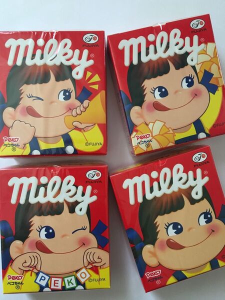 不二家 ミルキー ペコちゃん赤箱入り