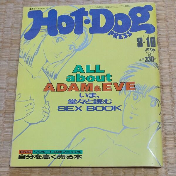 ホットドッグプレス Hot Dog PRESS SEX BOOK