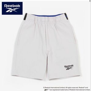 新品未使用 Reebok プティマイン ロゴ ハーフパンツ 110 ズボン 短パン スポーツ 3歳 4歳 5歳 保育園 幼稚園