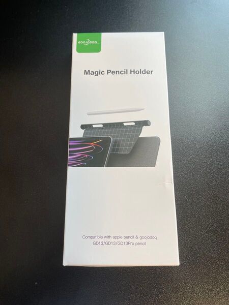 GOOJODOQ アップルペンシルホルダー マジックキーボード 白