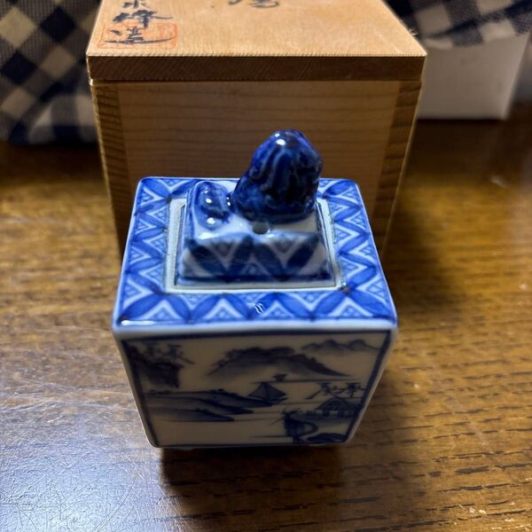 九谷焼 香炉 茶道具
