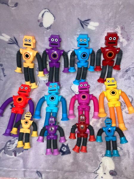 ポップチューブロボット いろいろ12種セット