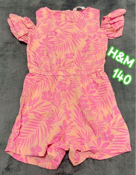H&M オーバーオール サロペット オールインワン140