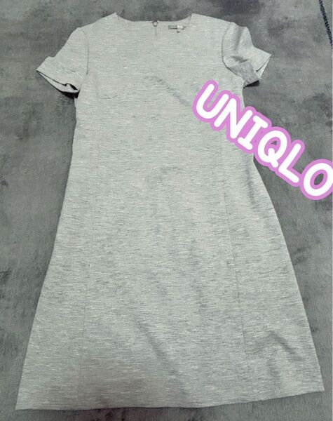 UNIQLO ワンピース 膝丈 S