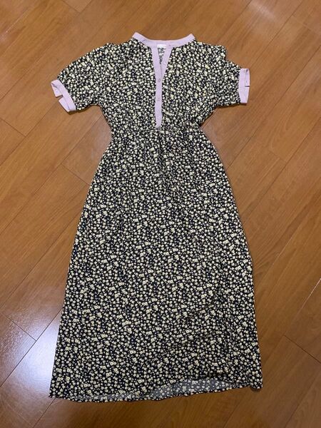 nice claup 花柄半袖ワンピース 夏服