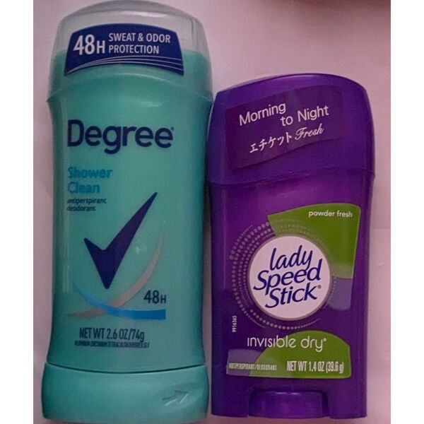 ディグリー Degree シャワークリーン レディスピードスティック パウダーフレッシュ コンパクトサイズセット
