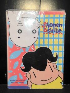 新品　未使用　1990年代 当時物　少年アシベ　アニメ　ゴマちゃん　下敷き　古い　昔の　レトロ vintage ashibe gomachan