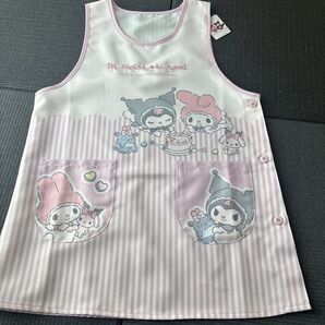 マイメロディ クロミちゃん 保育士 エプロン M〜Lサイズ