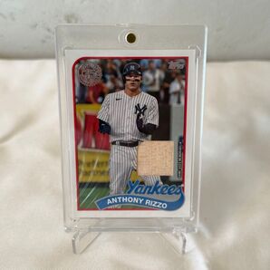 Topps Anthony Rizzo(アンソニー リゾ)Yankees レリックカード