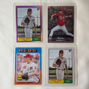 topps Andrew Abbott(アンドリュー アボット)ルーキーカード 4枚セット RC