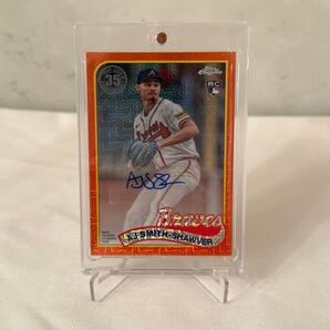 Topps AJ Smith-Shawver(スミス ショウバー)Refractor Autograph RC シリアル24/25
