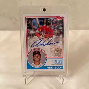 topps Triston Casas(トリストン カサス)Auto 直筆サインカード