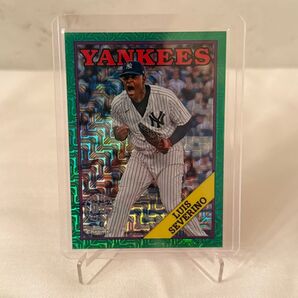 topps Luis Severino(ルイス セルビーノ)Chrome Yankees シリアル11/99