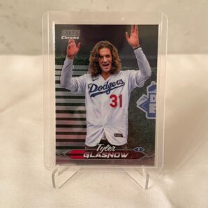 topps Tyler Glasnow(タイラー グラスノー)Stadium Club Chrome おしゃれ写真 エース