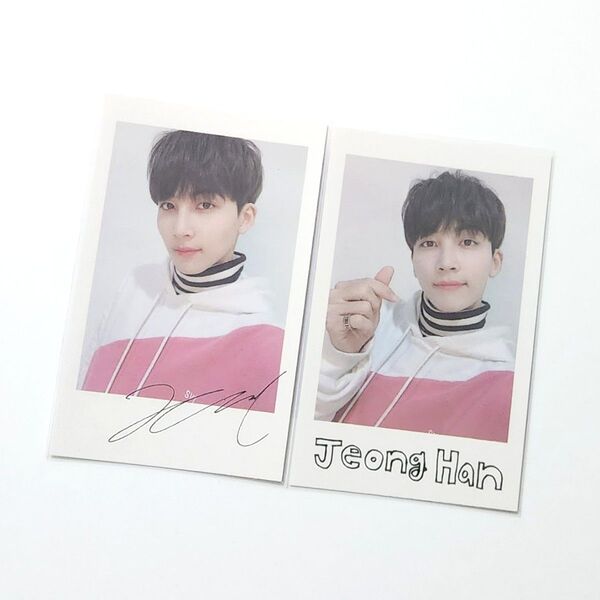 SEVENTEEN CARAT LAND 2020 ポラロイドフォト ジョンハン 2枚セット セブチ ケレン フォトカード トレカ