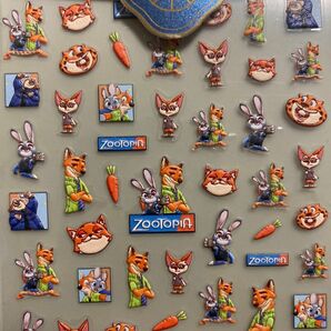 ズートピア ディズニー ネイルシール