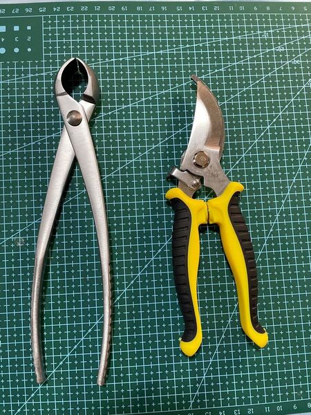 210㎜ 盆栽道具 コブ切 瘤切り 盆栽用 ぼんさいバサミ用品BONSAI TOOL2個セット