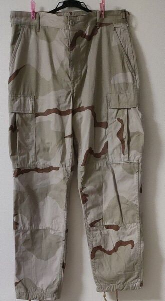 米軍実物 UNICOR社製 デザートカモフラージュトラウザー リップストップ 3カラー迷彩パンツ MEDIUM−REGULAR