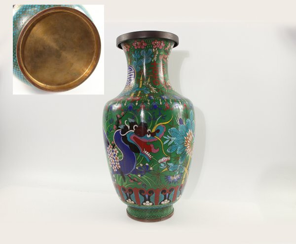 Yahoo!オークション -「中国 七宝 花瓶」(その他) (銅製)の落札 Yahoo!オークション -「中国 七宝 花瓶」(その他) (銅製)の落札