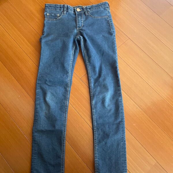 H&M 135cm スキニーデニムパンツ
