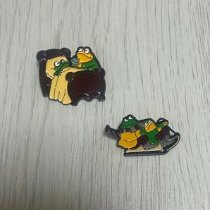 ふたりはともだち がまくんとかえるくん ピンバッジ ピンズ