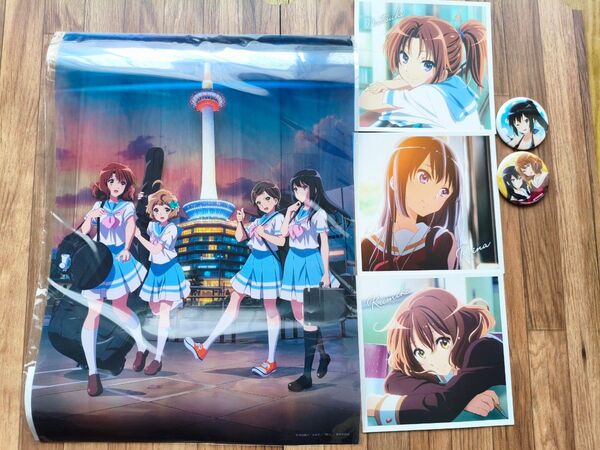 響け!ユーフォニアム グッズセット 高坂麗奈 黄前久美子 中川夏紀 加藤葉月 川島緑輝